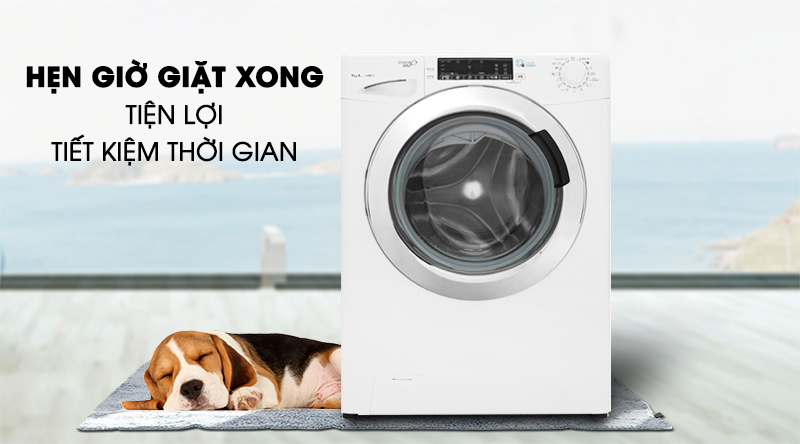 Máy giặt Candy Inverter 8 kg GVS 148THC3/1-04
