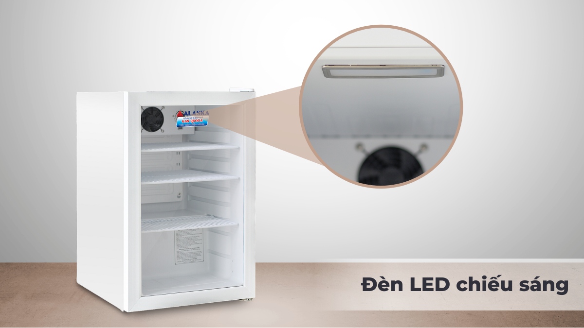 Tủ mát Alaska 1 cánh 70 lít LC-70