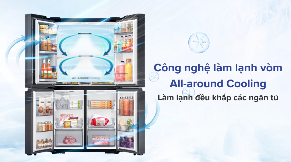Tủ lạnh Samsung Inverter 648 lít RF59C766FB1/SV