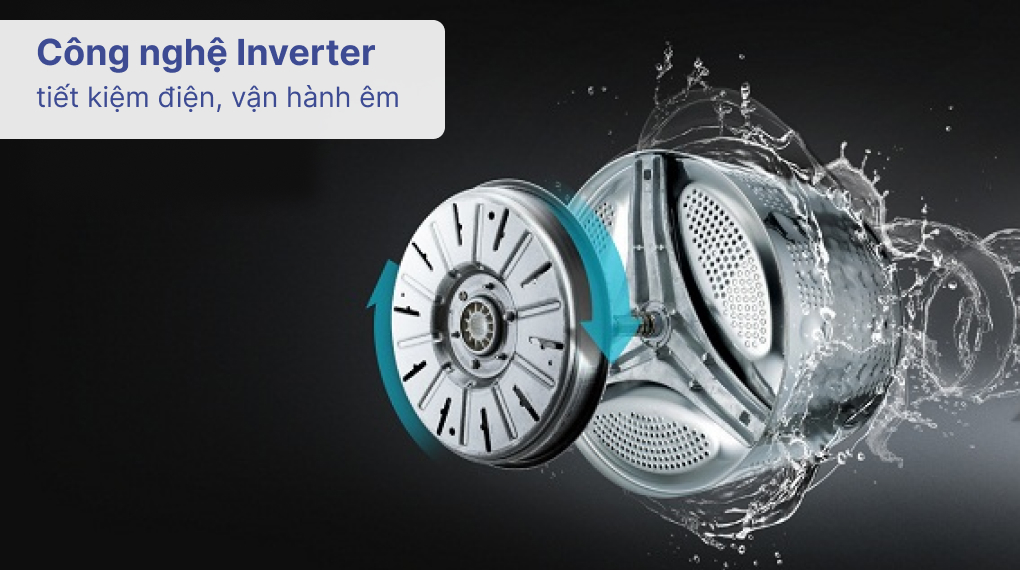 Máy giặt LG Inverter 10 kg FV1410S4W1