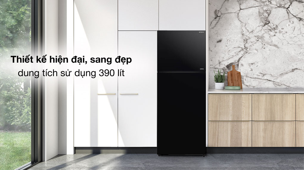 Tủ lạnh Hitachi Inverter 349 lít R-FVY480PGV0 GMG