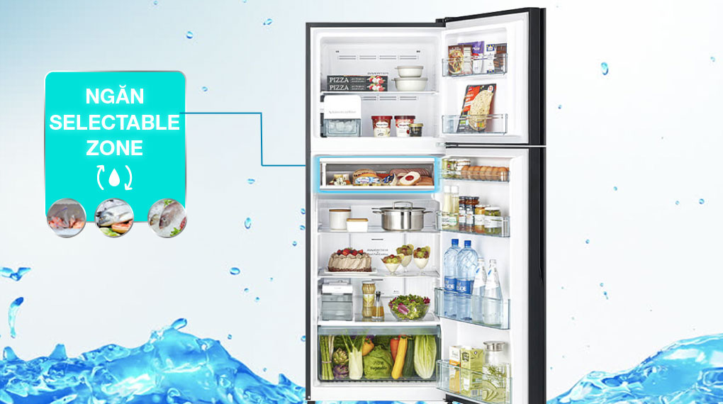 Tủ lạnh Hitachi Inverter 349 lít R-FVY480PGV0 GMG