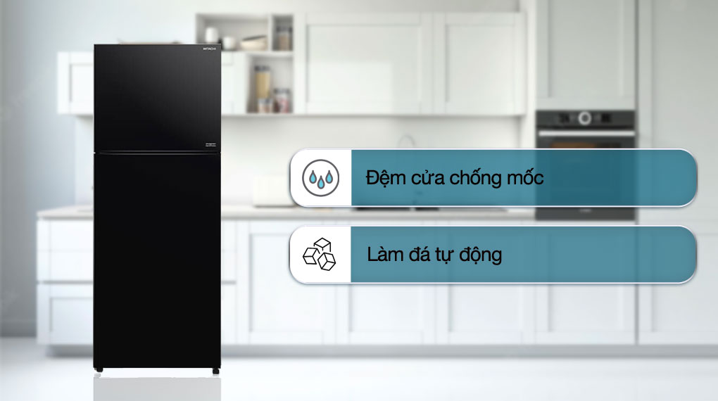 Tủ lạnh Hitachi Inverter 349 lít R-FVY480PGV0 GMG