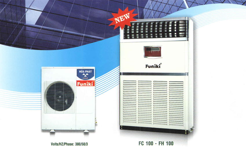 Điều hòa tủ đứng Funiki 2 chiều 100000BTU FH100