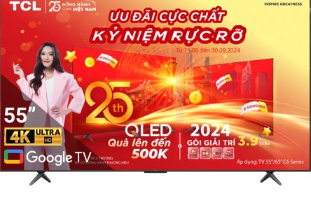 Google Tivi TCL QLED 55inch 4K 55C655