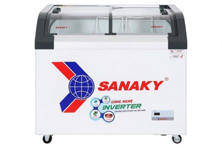 Tủ Đông kính cong Sanaky 280 lít Inverter VH-3899K3B