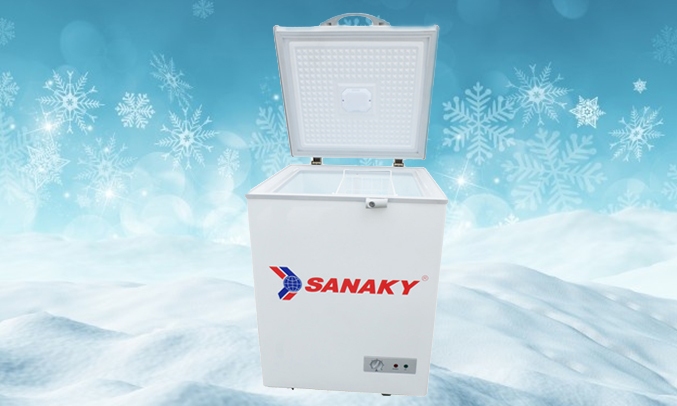 Tủ đông Sanaky 1 ngăn VH-1599HY chính hãng làm lạnh nhanh chóng