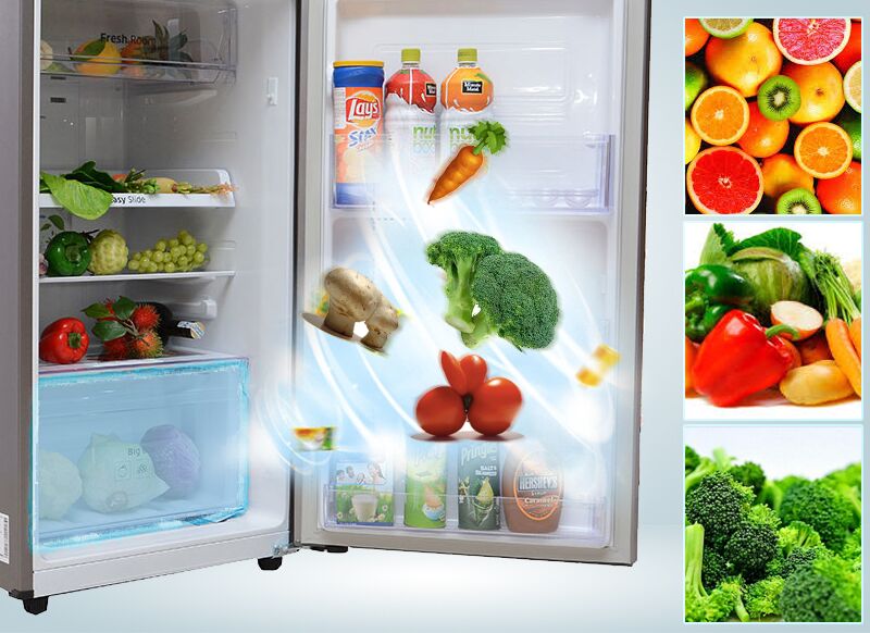 Công nghệ lưu trữ rau củ của tủ lạnh Samsung RT22FARBDSA được tối ưu hóa 