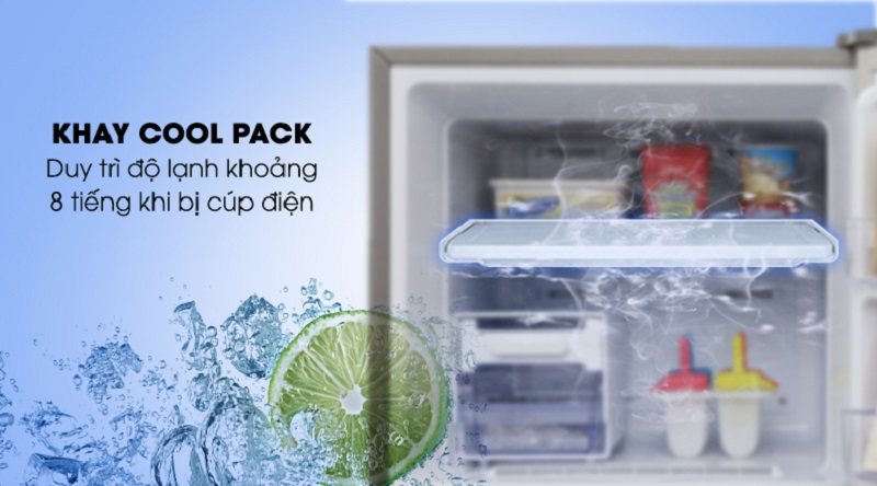 Duy trì độ lạnh với khay lạnh Cool Pack - Tủ lạnh Samsung Inverter 319 lít RT32K5932S8/SV