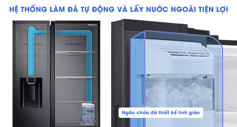 Tủ lạnh Samsung Inverter 617 lít RS64R5301B4