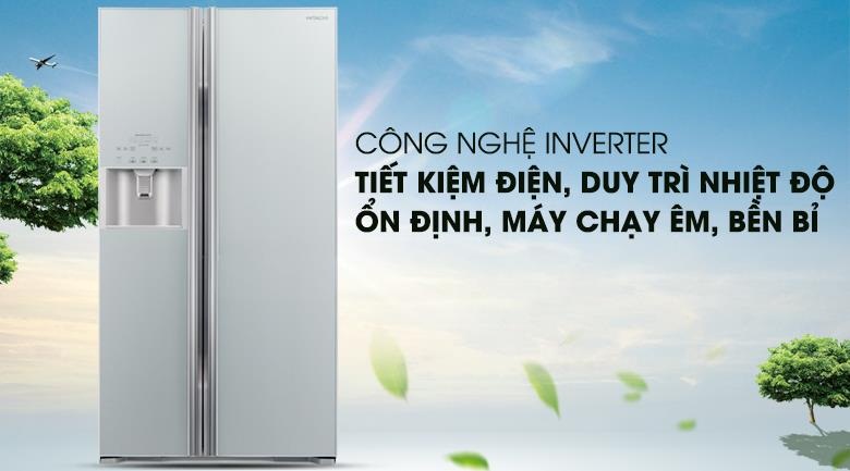 Tủ lạnh Hitachi Inverter 651 lít R-FS800GPGV2 GS