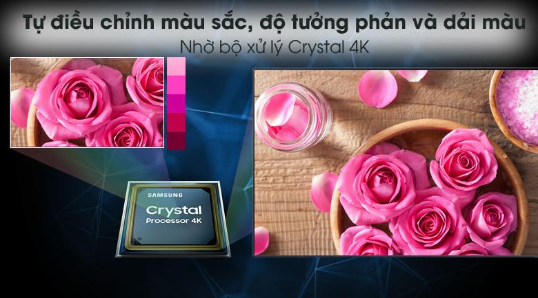 Smart Tivi Samsung 4K 55 Inch UA55AU8000