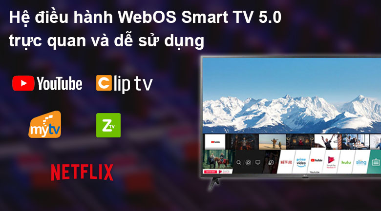 Smart Tivi LG 4K 55 inc 55UP7550PTC