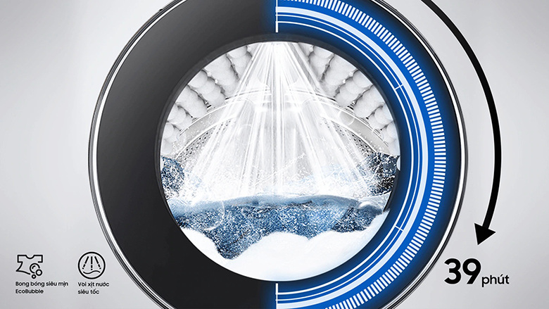Máy giặt Samsung Inverter 10 kg WW10TP54DSH