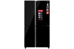 Tủ lạnh Sharp Multidoor Inverter 525lít SJ-FXP600VG-BK