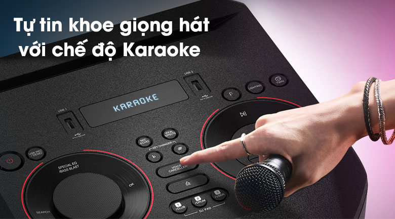 Loa Bluetooth Karaoke LG Xboom RN7
