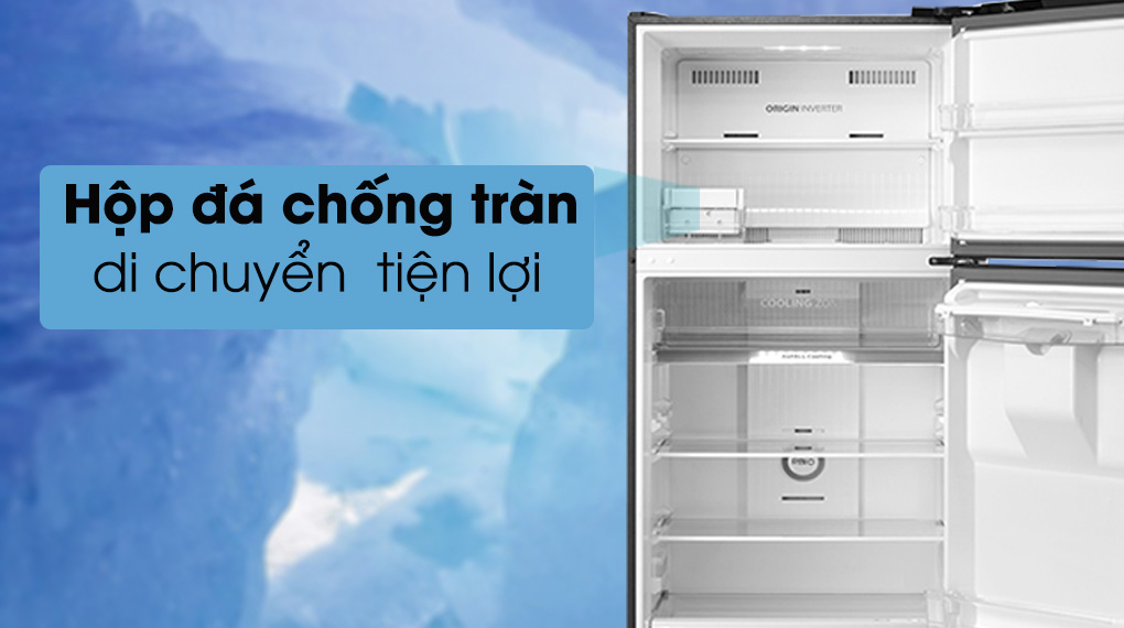 Tủ lạnh Toshiba Inverter 407 lít GR-RT535WE-PMV(06)-MG