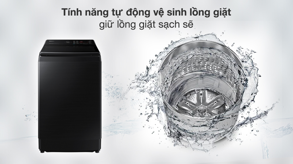 Máy giặt Samsung Inverter 14 kg WA14CG5886BVSV