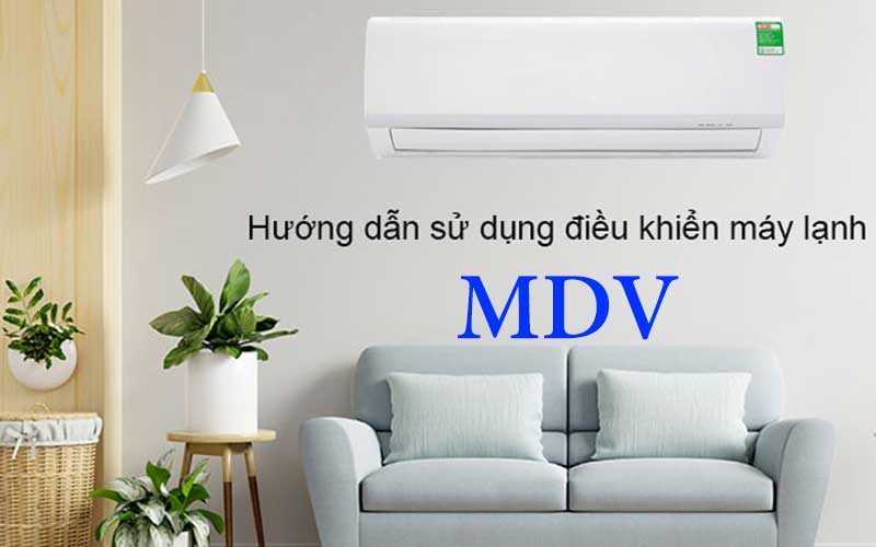 Điều hòa MDV Inverter 12000 BTU 1 chiều MDVG-13CRDN8 gas R-32