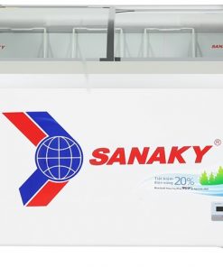 Tủ đông kính cong Sanaky 350 lít VH-4899KB
